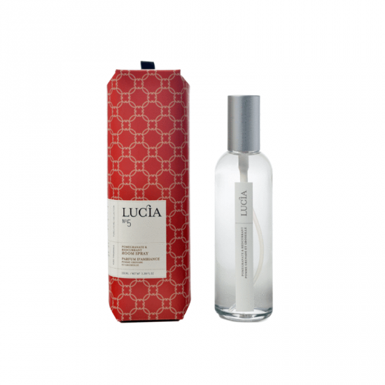 Lucia  N°5 Parfum d’ambiance Pomme grenade et groseille  (100ml)