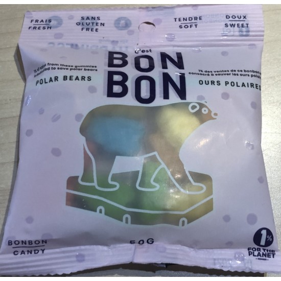 Bonbons Ours Polaires - La boite à bonbons de Montréal 